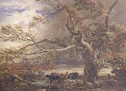 Samuel Palmer Sheltering from the Storm USA oil painting artist